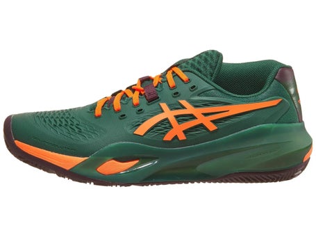 Asics Gel Resolution X Padel\Jewel Gn/Orange Mens Shoe
