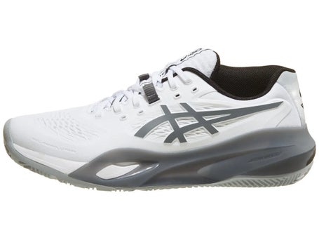Asics Gel Resolution X Padel\Wh/Steel Grey Mens Shoe