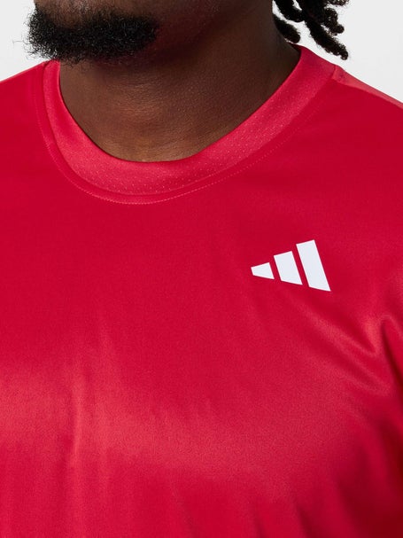 adidas Mens Summer 3-Stripe Club Top
