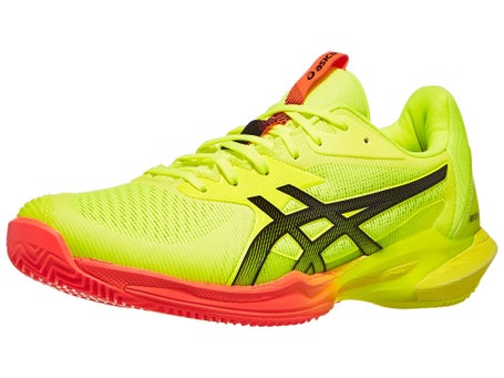 Zapatillas hombre Asics Solution Speed FF 3 Amarillo Negro TIERRA BATIDA