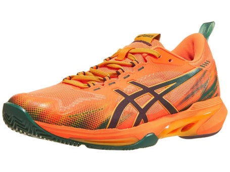 Asics Sonicsmash FF Padel\Orange/Dk Aubergin Mens Shoe