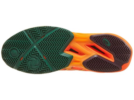 Asics Sonicsmash FF Padel\Orange/Dk Aubergin Mens Shoe