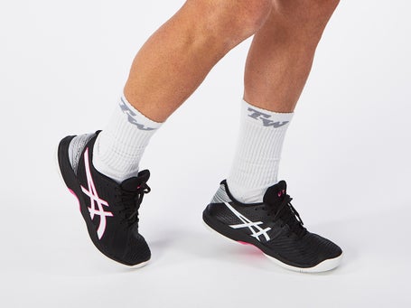 Men's COURT FF 3, Black/Hot Pink, Tennis Shoes