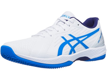 Asics Solution Swift FF Clay Wh/Elec Blue Men's Shoes | Tennis Warehouse  Europe