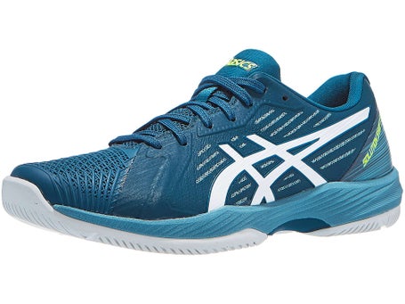 Asics Solution Swift FF AC Teal/White Men's Shoe | Tennis Warehouse Europe