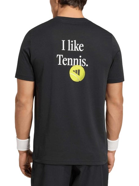 adidas Mens Fall Tennis Cat T-Shirt