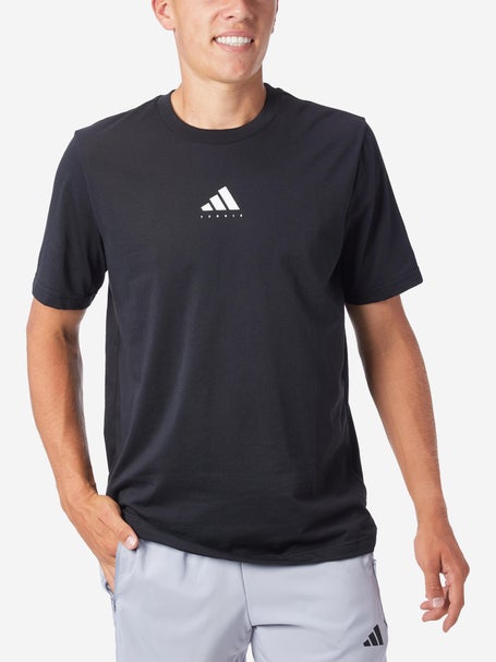 adidas Mens Fall Tennis Cat T-Shirt