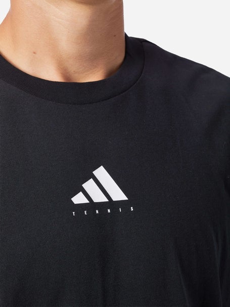 adidas Mens Fall Tennis Cat T-Shirt