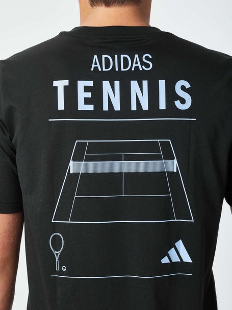 adidas Mens Tennis Cat T-Shirt
