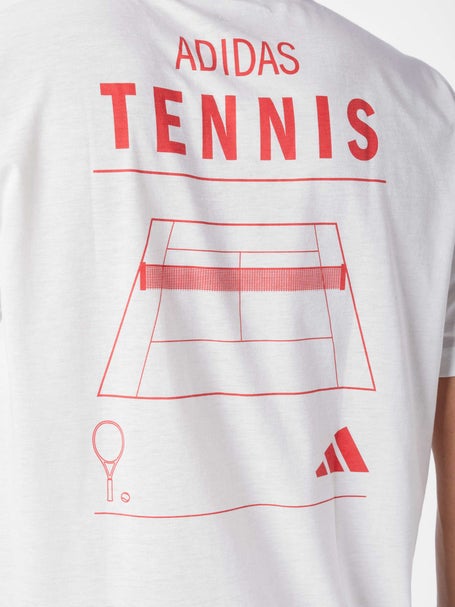 adidas Mens Tennis Cat T-Shirt