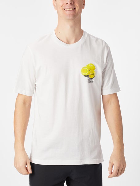 adidas Mens Tennis Lemon T-Shirt