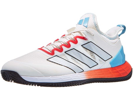adidas adizero Ubersonic 4 Clay White/Blue Men's Shoes | Tennis Warehouse  Europe