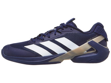adidas adizero Ubersonic 5 AC\Dk Blue/White Mens Shoes