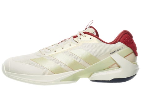 adidas adizero Ubersonic 5 AC\Off White/Red Mens Shoes