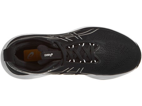 ASICS Gel Nimbus 25 Wide Men's Shoes Black/Pure Silver