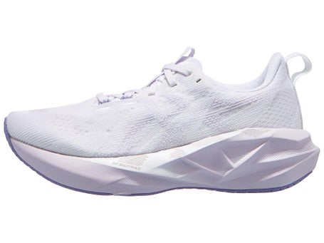 Scarpe ASICS Novablast 5 White Lilac Hint Donna