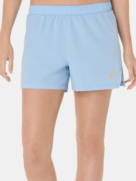 Short Femme Asics PDL Court 2 en 1 Bleu