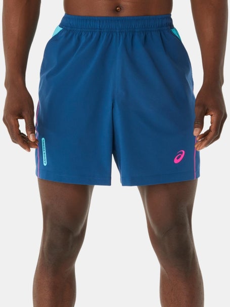 Asics Mens PDL Court 7 Short Blue