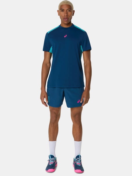 Asics Mens PDL Court 7 Short Blue