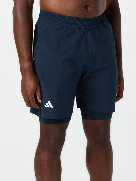 adidas Mens Paris Short & Tight Set Navy