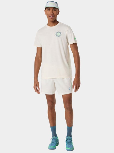 Asics Mens PDL Court 7 Short Beige