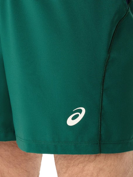 Asics Mens PDL Court 7 Short Jewel Green