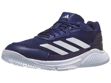 adidas Courtquick Padel\White/Dark Blue Mens Shoes