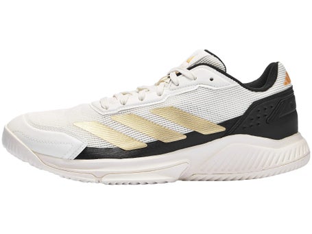 adidas Courtquick Padel\Off White/Gold Mens Shoes