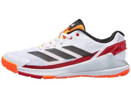 adidas Crazyquick LS Padel\White/Orange Mens Shoes