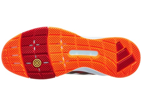 adidas Crazyquick LS Padel\White/Orange Mens Shoes