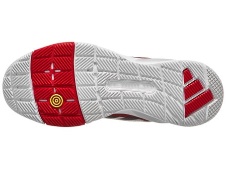 adidas Crazyquick LS Padel\White/Black/Red Mens Shoes