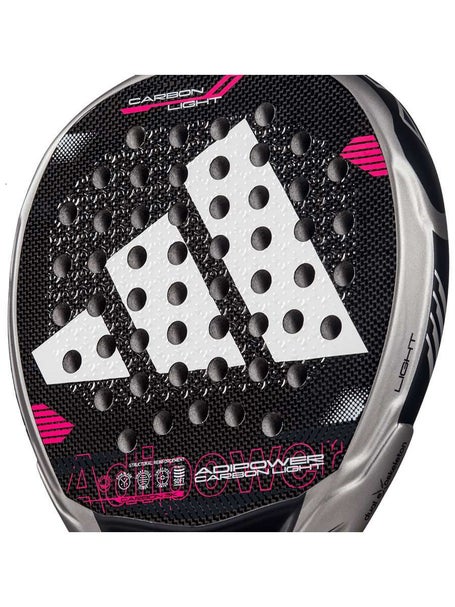 adidas Adipower Carbon Light Padel Racket Demo