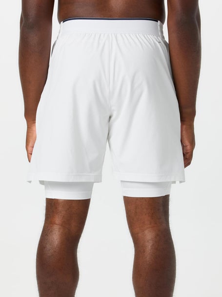 adidas Mens Paris Short & Tight Set White