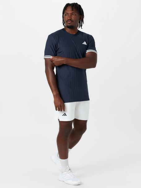 adidas Mens Paris Short & Tight Set White