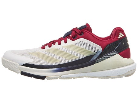 adidas Crazyquick Boost Padel\Wh/Beige/Rd Womens Shoes