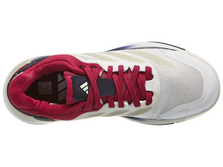 adidas Crazyquick Boost Padel\Wh/Beige/Rd Womens Shoes