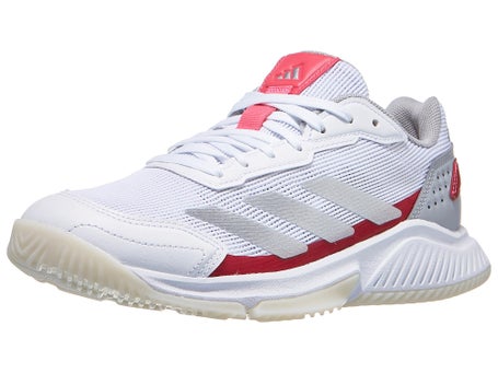 adidas Courtquick Padel Damenschuh Weiß Lucid Pink