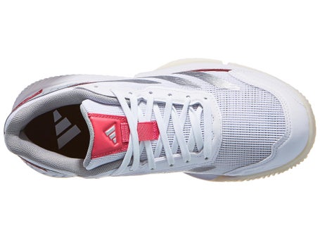adidas Courtquick Padel\White/Lucid Pink Womens Shoes