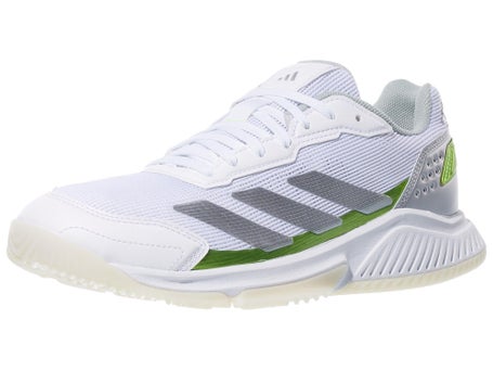 adidas Courtquick Damenschuh Weiß Silber Lemon