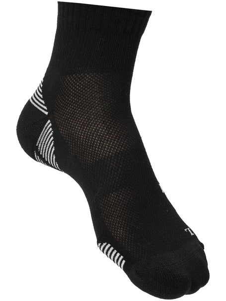 ASICS 2PPK Cushion Run Quarter Socks