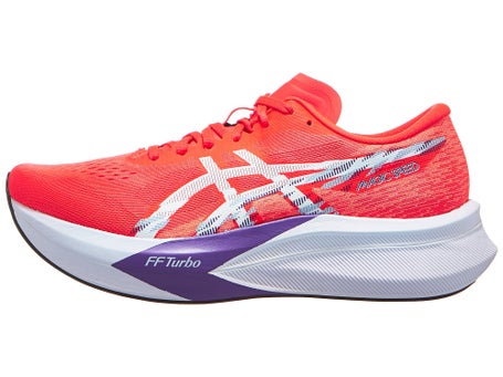 ASICS Magic Speed 4 Damen Laufschuhe Flash Red White