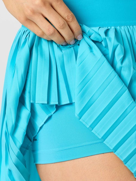 adidas Womens Spring Club Pleat Skirt - Blue
