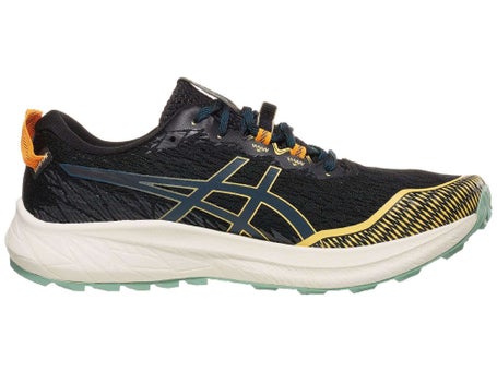 ASICS Fuji Lite 4\Mens Shoes\Black/Magnetic Blue