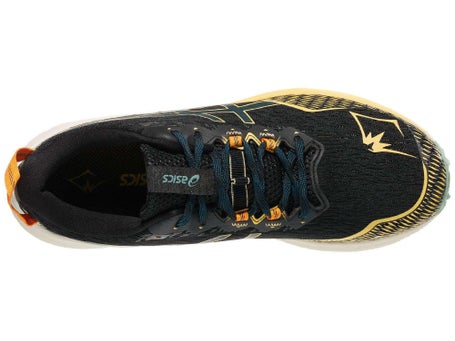 ASICS Fuji Lite 4\Mens Shoes\Black/Magnetic Blue