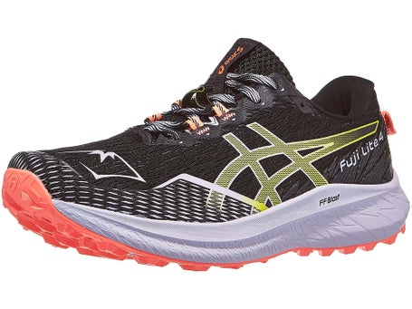ASICS Fuji Lite 4\Womens Shoes\Black/Cacti