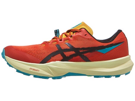 Scarpe ASICS Fuji Lite 6 Red Clay Black Uomo