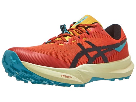 ASICS Fuji Lite 6\Mens Shoes\Red Clay/Black