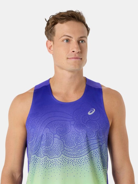 ASICS Mens Road Fade Singlet