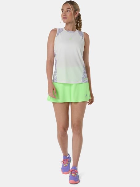 Asics Womens PDL Court Print Tank Beige/Purple