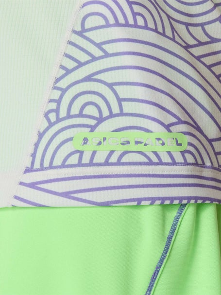 Asics Womens PDL Court Print Tank Beige/Purple